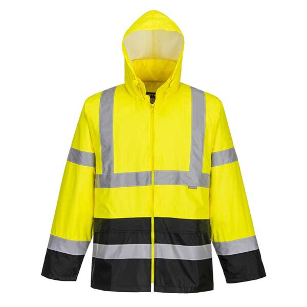 Hi-Vis Classic Contrast Rain Jacket Thumbnail