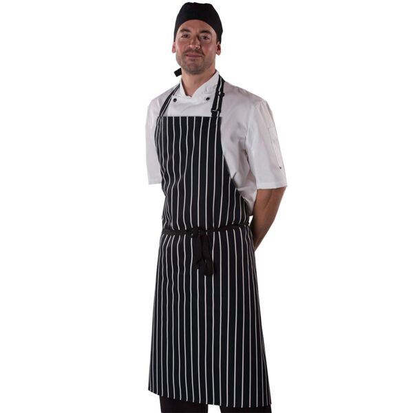 Copy of Striped Bib Apron With Adjustable Halter Thumbnail