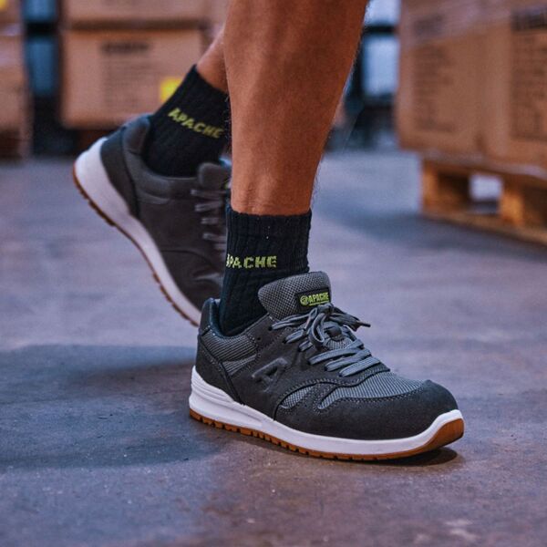 Winnipeg Suede Safety Trainer Thumbnail